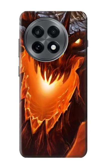 S0414 Fire Dragon Hülle Schutzhülle Taschen für OnePlus 13R