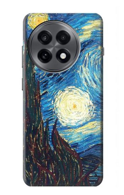 S0582 Van Gogh Starry Nights Hülle Schutzhülle Taschen für OnePlus 13R