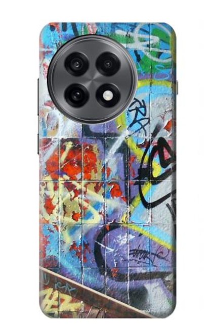 S0588 Wall Graffiti Hülle Schutzhülle Taschen für OnePlus 13R