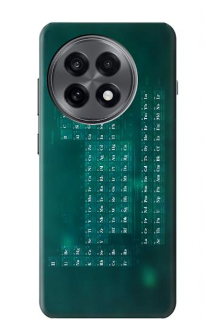 S0846 Chemistry Periodic Table Hülle Schutzhülle Taschen für OnePlus 13R