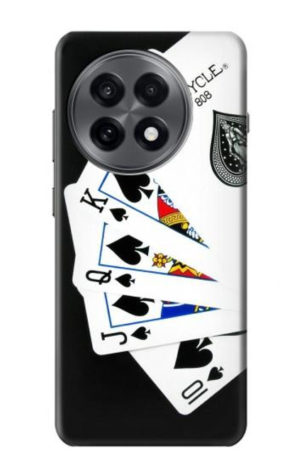 S1078 Poker Royal Straight Flush Hülle Schutzhülle Taschen für OnePlus 13R