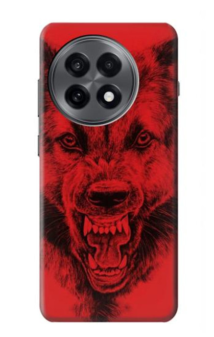 S1090 Red Wolf Hülle Schutzhülle Taschen für OnePlus 13R