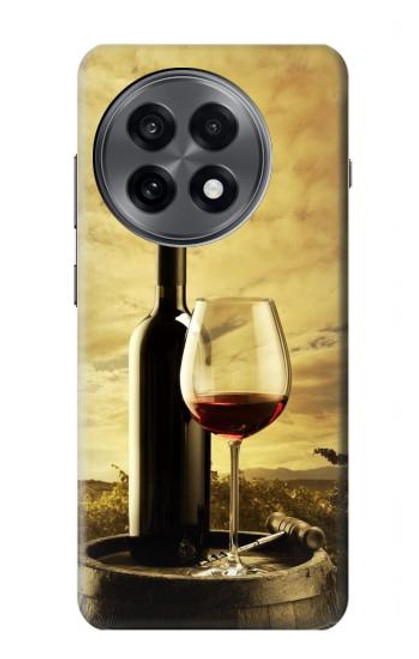 S2042 A Grape Vineyard Grapes Bottle Red Wine Hülle Schutzhülle Taschen für OnePlus 13R