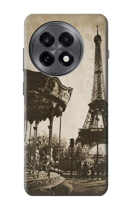 S2174 Eiffel Tower Vintage Paris Hülle Schutzhülle Taschen für OnePlus 13R