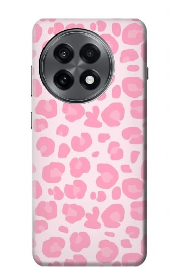 S2213 Pink Leopard Pattern Hülle Schutzhülle Taschen für OnePlus 13R