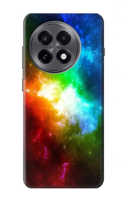 S2312 Colorful Rainbow Space Galaxy Hülle Schutzhülle Taschen für OnePlus 13R