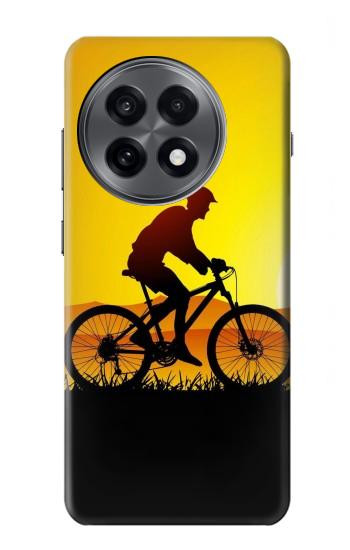 S2385 Bicycle Bike Sunset Hülle Schutzhülle Taschen für OnePlus 13R