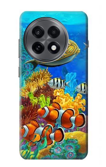 S2568 Sea Seabed Fish Corals Underwater Ocean Hülle Schutzhülle Taschen für OnePlus 13R