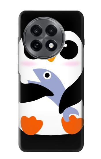 S2631 Cute Baby Penguin Hülle Schutzhülle Taschen für OnePlus 13R
