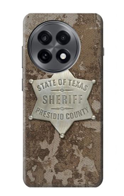 S2868 Texas Presidio County Sheriff Badge Hülle Schutzhülle Taschen für OnePlus 13R