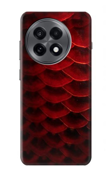 S2879 Red Arowana Fish Scale Hülle Schutzhülle Taschen für OnePlus 13R