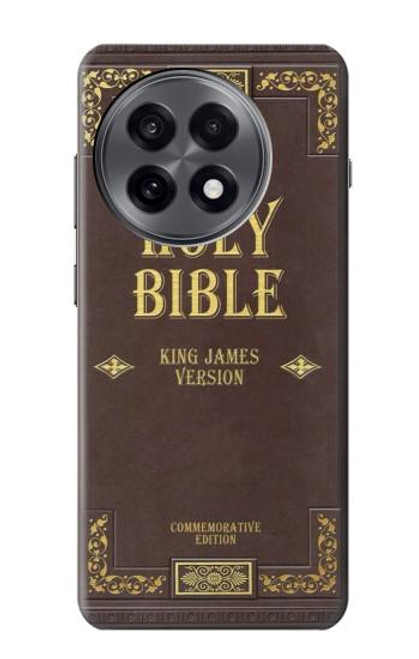 S2889 Holy Bible Cover King James Version Hülle Schutzhülle Taschen für OnePlus 13R