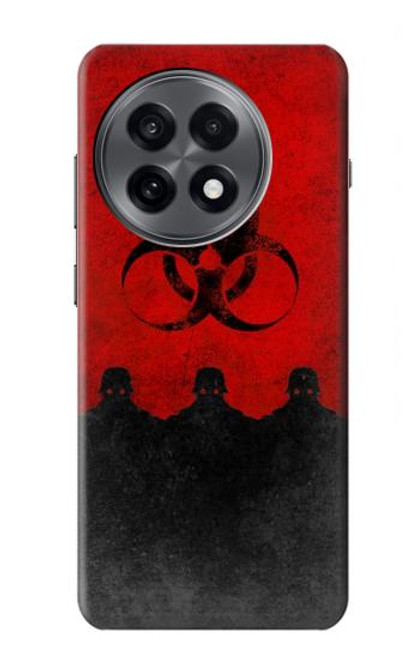 S2917 Biohazards Virus Red Alert Hülle Schutzhülle Taschen für OnePlus 13R
