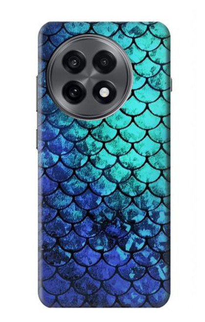 S3047 Green Mermaid Fish Scale Hülle Schutzhülle Taschen für OnePlus 13R