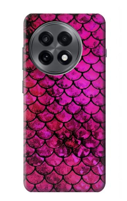 S3051 Pink Mermaid Fish Scale Hülle Schutzhülle Taschen für OnePlus 13R