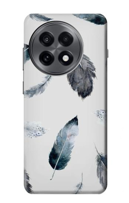 S3085 Feather Paint Pattern Hülle Schutzhülle Taschen für OnePlus 13R