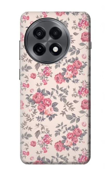 S3095 Vintage Rose Pattern Hülle Schutzhülle Taschen für OnePlus 13R