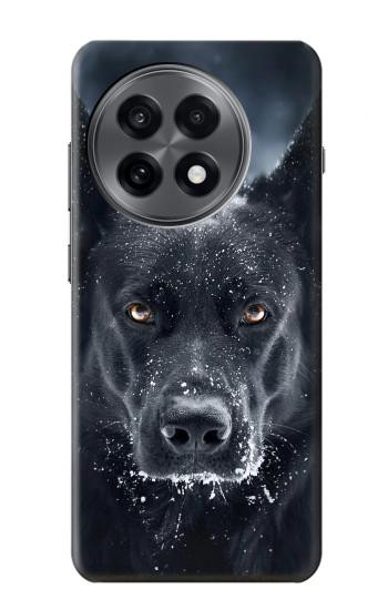 S3168 German Shepherd Black Dog Hülle Schutzhülle Taschen für OnePlus 13R