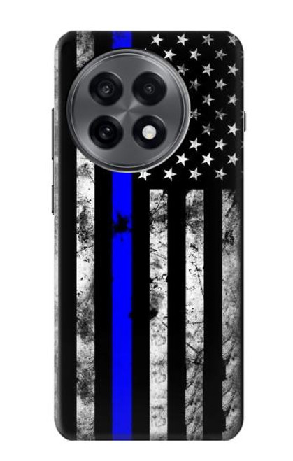 S3244 Thin Blue Line USA Hülle Schutzhülle Taschen für OnePlus 13R
