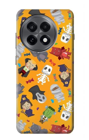 S3275 Cute Halloween Cartoon Pattern Hülle Schutzhülle Taschen für OnePlus 13R