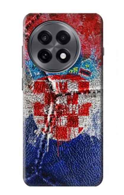 S3313 Croatia Flag Vintage Football Graphic Hülle Schutzhülle Taschen für OnePlus 13R