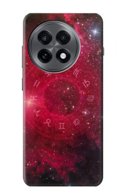 S3368 Zodiac Red Galaxy Hülle Schutzhülle Taschen für OnePlus 13R