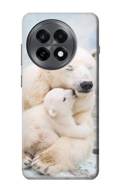 S3373 Polar Bear Hug Family Hülle Schutzhülle Taschen für OnePlus 13R