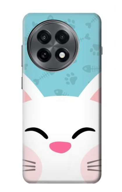 S3542 Cute Cat Cartoon Hülle Schutzhülle Taschen für OnePlus 13R