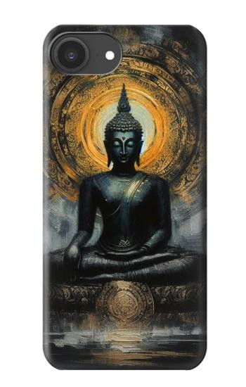 S3968 Black Buddha Hülle Schutzhülle Taschen für iPhone 16e, 17e