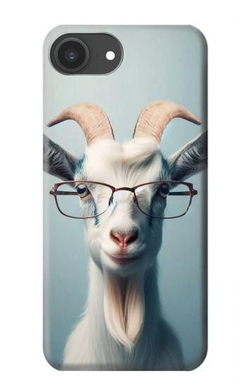 S3991 Goat Glasses Hülle Schutzhülle Taschen für iPhone 16e, 17e