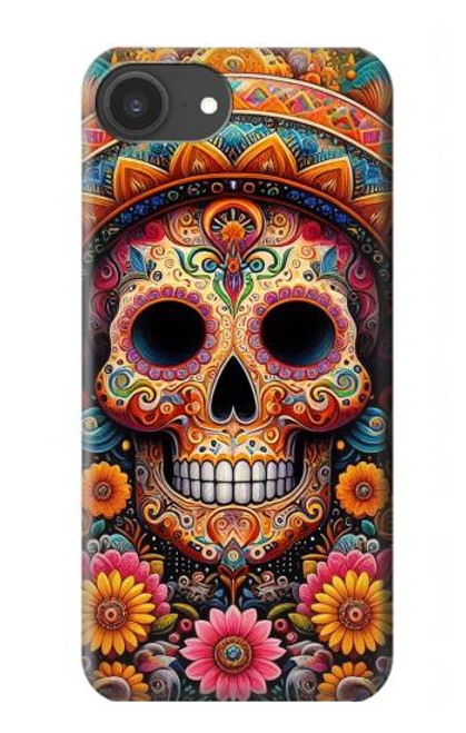 S3999 Mexican Skull Painting Hülle Schutzhülle Taschen für iPhone 16e