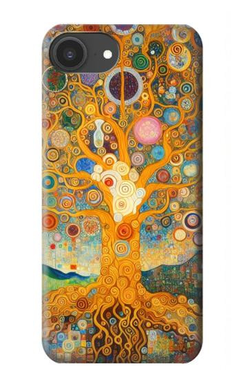 S4007 Tree of Life Painting Hülle Schutzhülle Taschen für iPhone 16e, 17e
