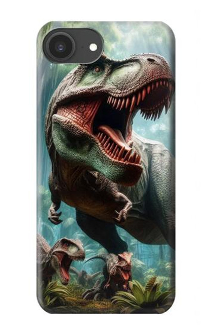 S4021 T-rex Dinosaur Jurassic Hülle Schutzhülle Taschen für iPhone 16e