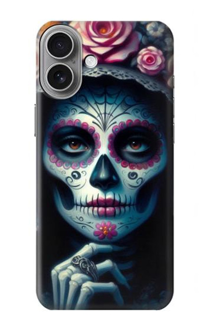 S3990 Girl Skull Steam Punk Gothic Hülle Schutzhülle Taschen für iPhone 16 plus