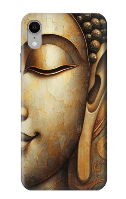 S4022 Vintage Buddha Face Golden Style Hülle Schutzhülle Taschen für iPhone XR
