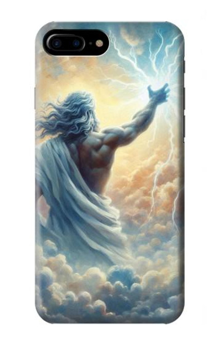 S4028 Zeus God Thunder Power Hülle Schutzhülle Taschen für iPhone 7 Plus, iPhone 8 Plus