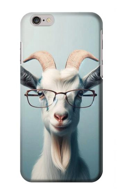 S3991 Goat Glasses Hülle Schutzhülle Taschen für iPhone 6 6S