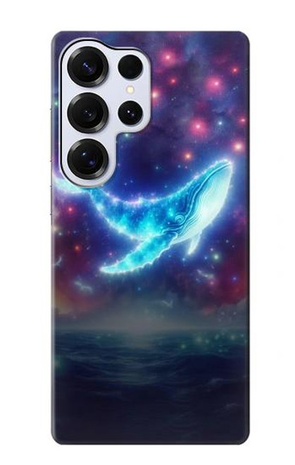 S3982 Dream Whale Colorful Nebula Hülle Schutzhülle Taschen für Samsung Galaxy S25 Ultra