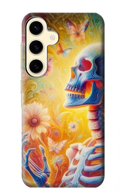 S3976 Colorful Skeleton Hülle Schutzhülle Taschen für Samsung Galaxy S24
