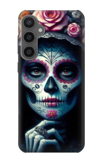 S3990 Girl Skull Steam Punk Gothic Hülle Schutzhülle Taschen für Samsung Galaxy S23 FE