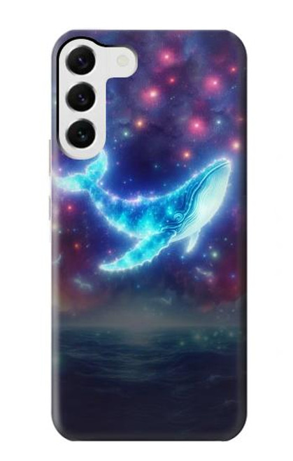 S3982 Dream Whale Colorful Nebula Hülle Schutzhülle Taschen für Samsung Galaxy S23 Plus