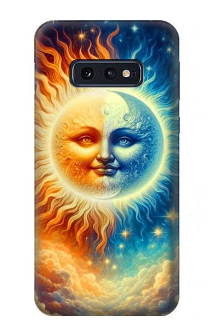 S3966 Artistic Sun Moon Hülle Schutzhülle Taschen für Samsung Galaxy S10e