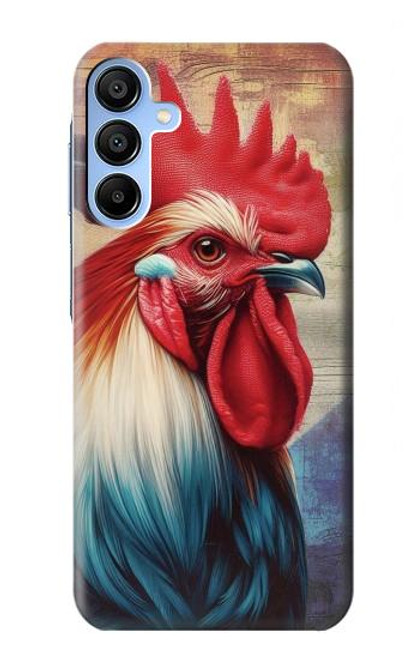 S3987 French Rooster Hülle Schutzhülle Taschen für Samsung Galaxy A15 5G