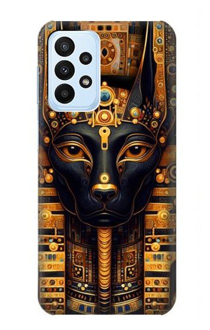 S3992 Gold Black Anubis Hülle Schutzhülle Taschen für Samsung Galaxy A23