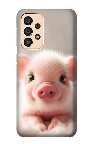 S3979 Cute Baby Pig Hülle Schutzhülle Taschen für Samsung Galaxy A33 5G