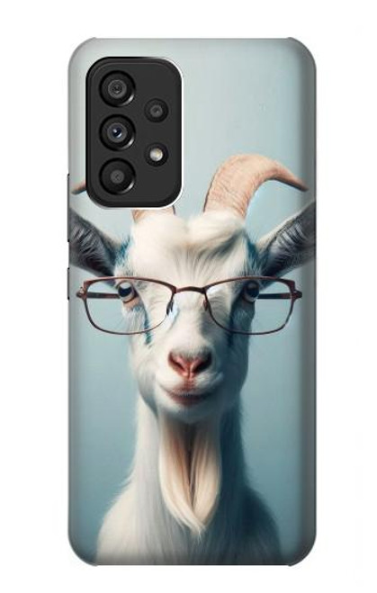 S3991 Goat Glasses Hülle Schutzhülle Taschen für Samsung Galaxy A53 5G