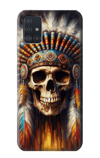 S4016 Native Skull Hülle Schutzhülle Taschen für Samsung Galaxy A51