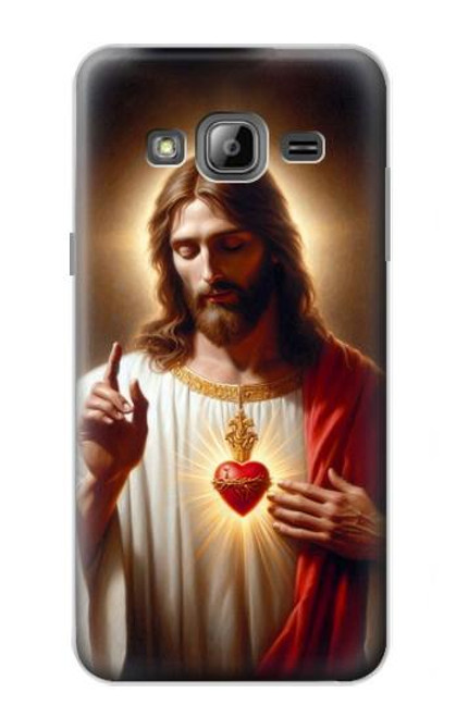 S3997 Jesus Christ Hülle Schutzhülle Taschen für Samsung Galaxy J3 (2016)
