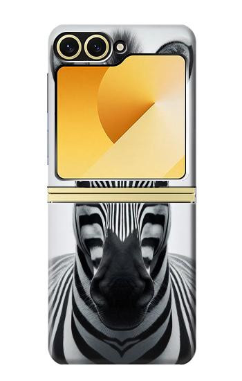 S4027 Zebra Hülle Schutzhülle Taschen für Samsung Galaxy Z Flip 6, Flip 7 FE