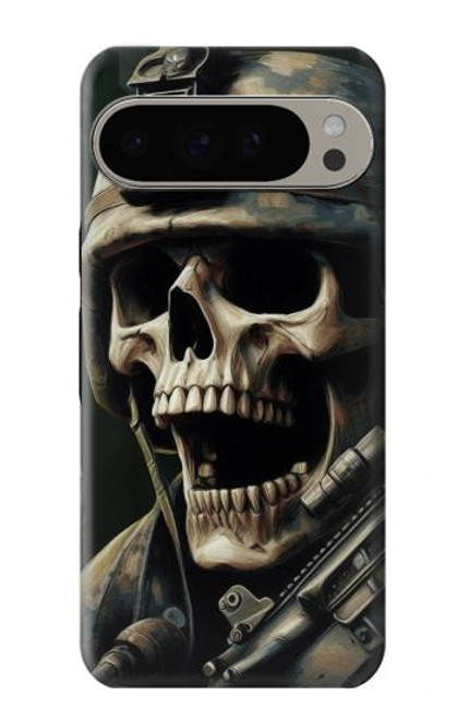 S4017 Skull Soldier Hülle Schutzhülle Taschen für Google Pixel 9 Pro XL